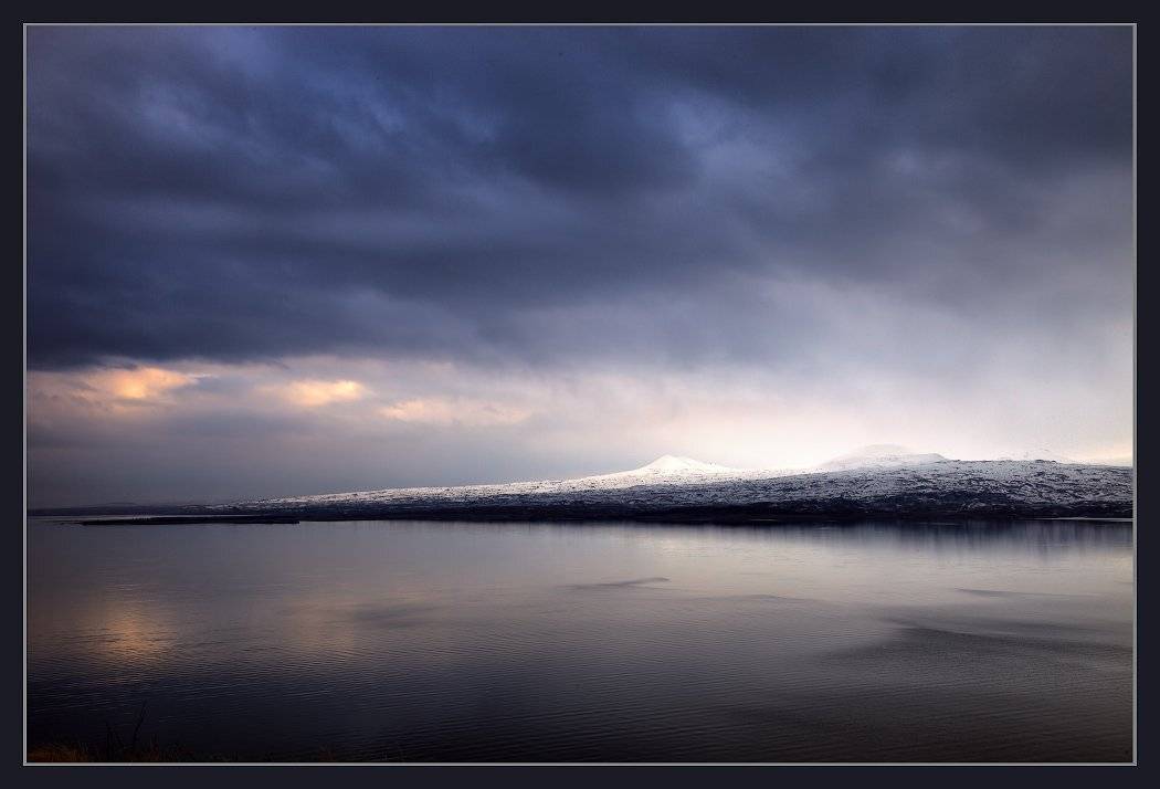 армения, озеро севан, вечер, горы, осень, Андрей Краснопольский