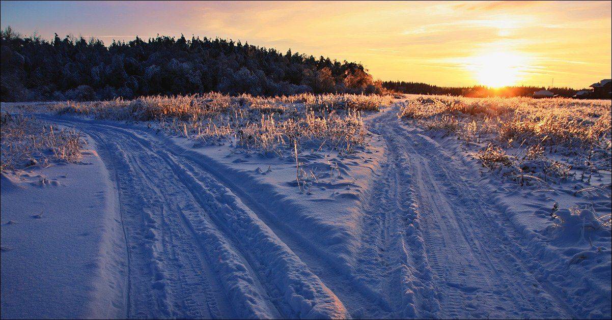 зима, вечер, звенигород, Тарасов Алексей
