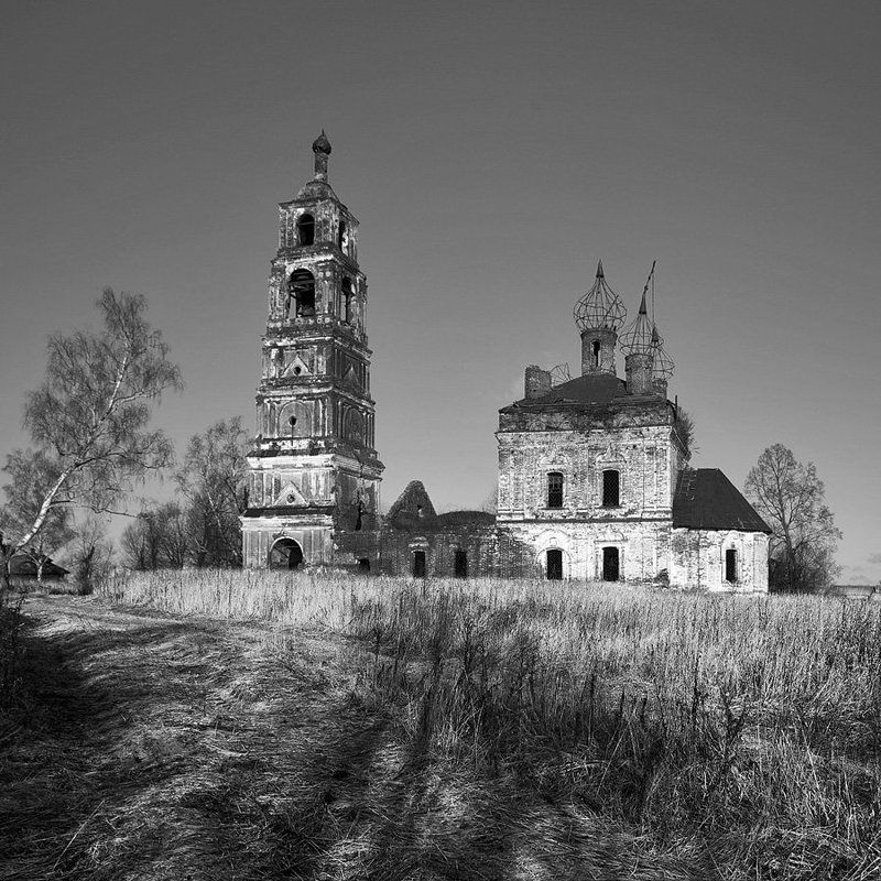 осень,село,храм,ярослаль. Вокруг да около. фото превью