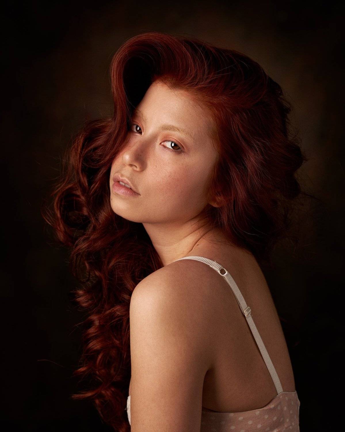 pyzhikphoto, портрет, классика, классический портрет, портрет девушки, женский портрет, portrait, classic, art, красавица, фото, девушка, кудри, винтаж, Максим Пыжик