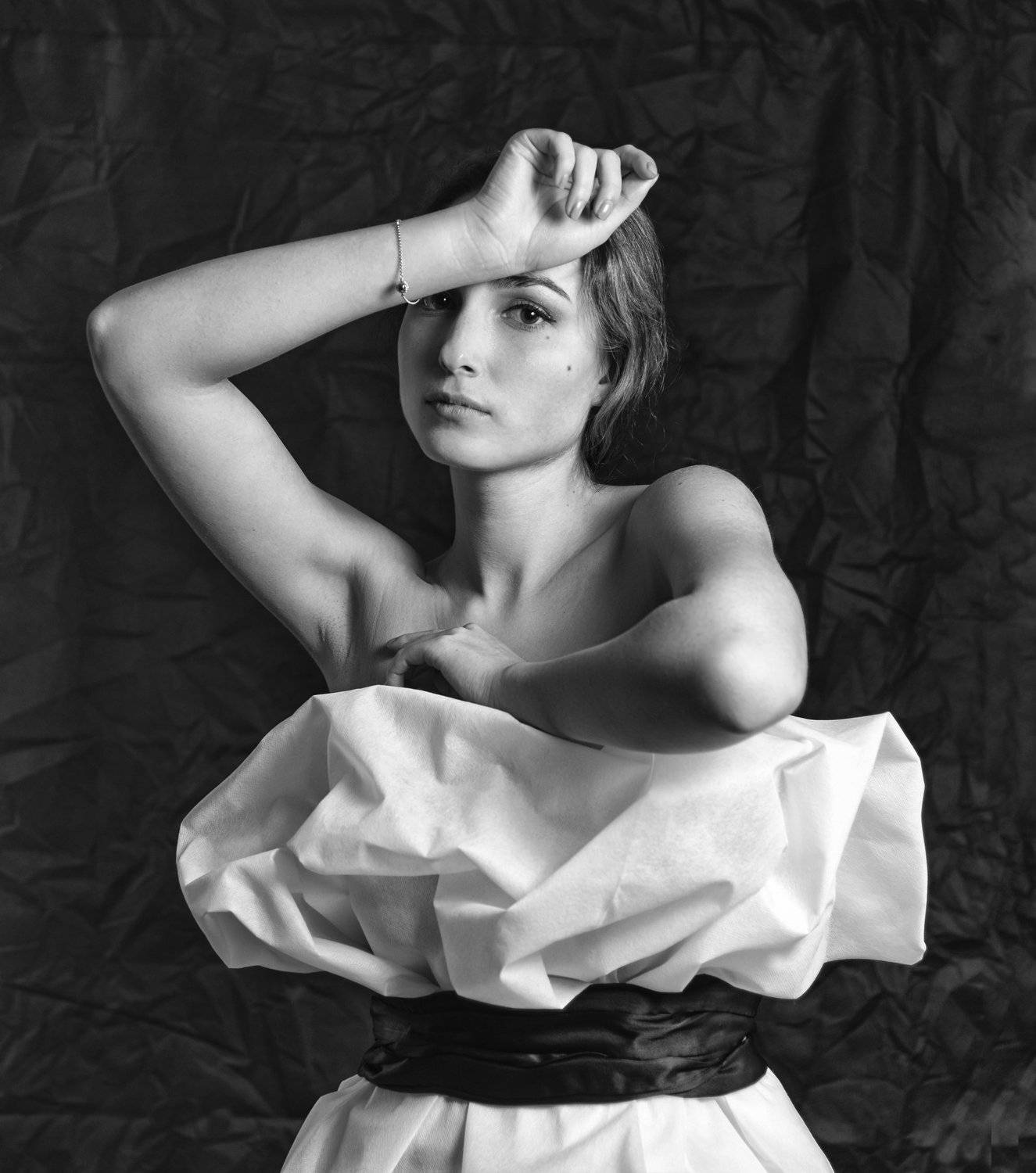 портрет,жанровый портрет , женщина, черно -белое, девушка, wb , красивая ,взгляд, Natalia Kholodova