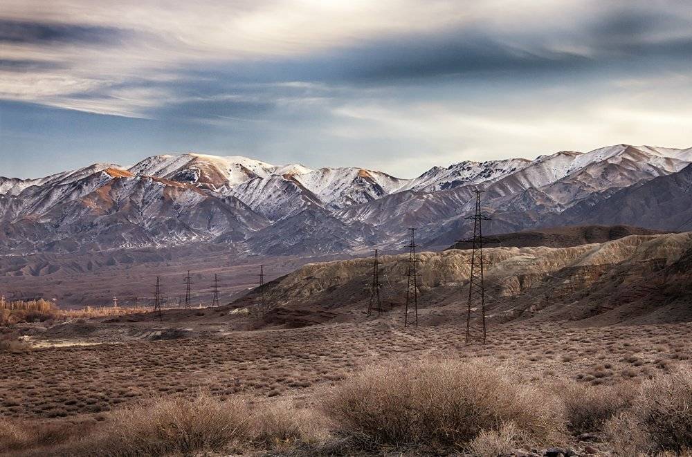 кыргызстан, горы, Элина Магалимова