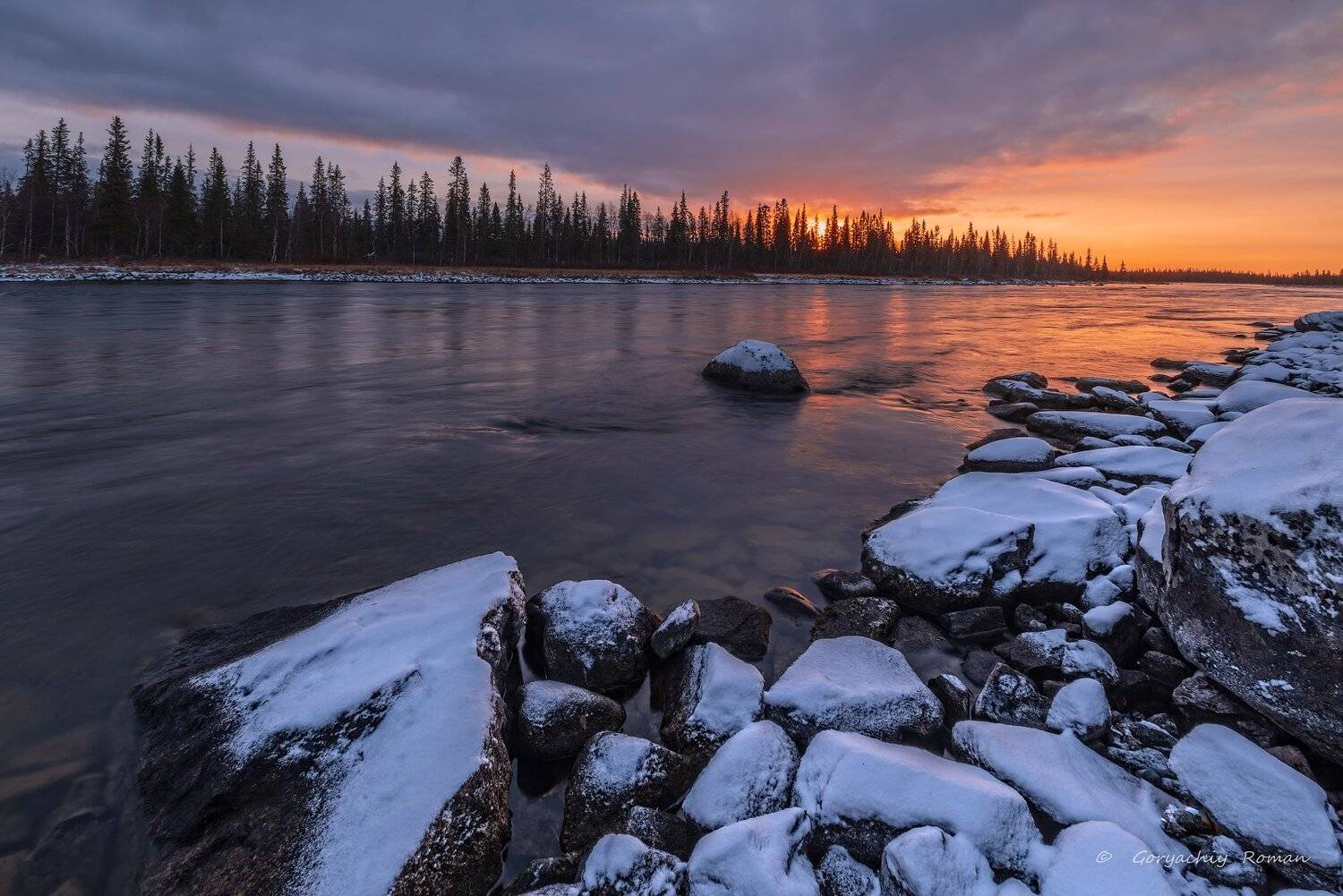 кольский, север,заполярье, умба, река,, Роман Горячий