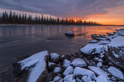 Северный день.