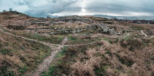 Прогулки с декабрём в Пантикапее.