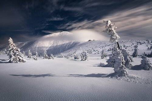 Cold day in the Mountains