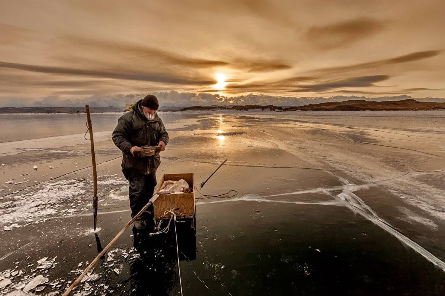 байкал, малое море, хадарта, декабрь, 2018, Матвей Белый