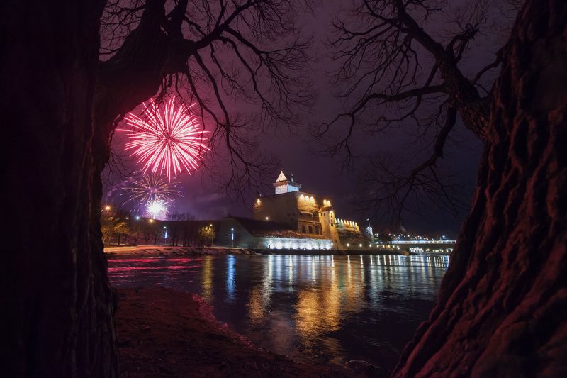 новыйгод, салют, зима Хроника Нового Года фото превью