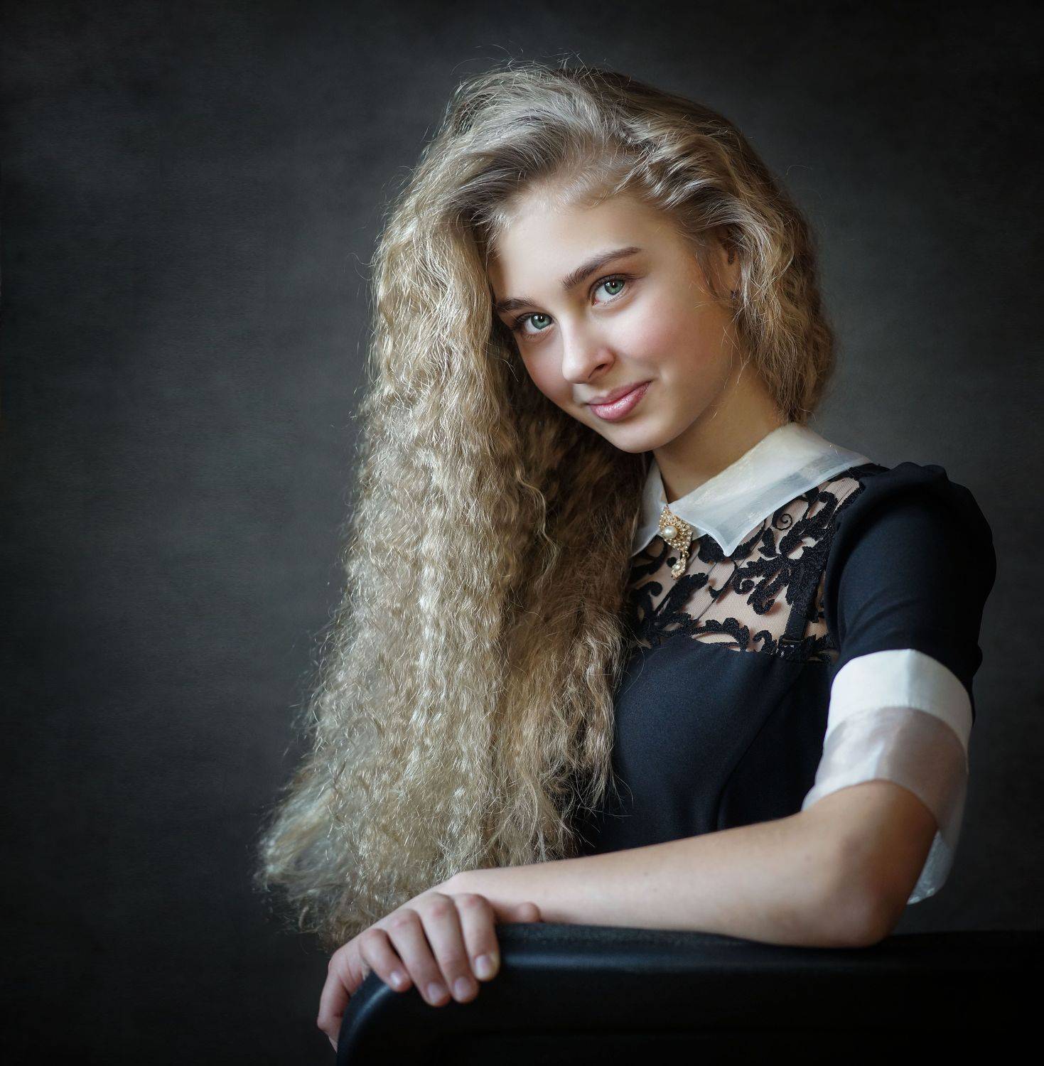 девушка, портрет, Илья Филимошин