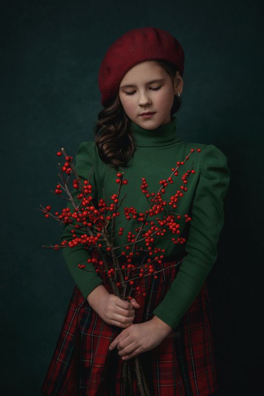 Красные ягоды фото превью