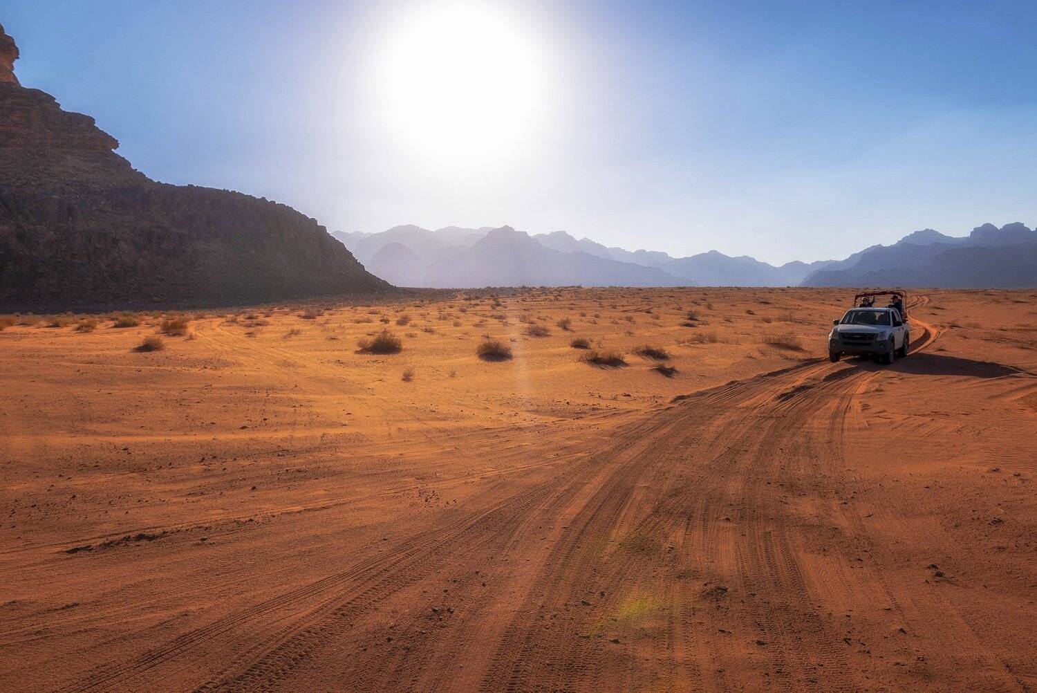 пустыня, вечер, иордания, декабрь, Владимир Штыриков