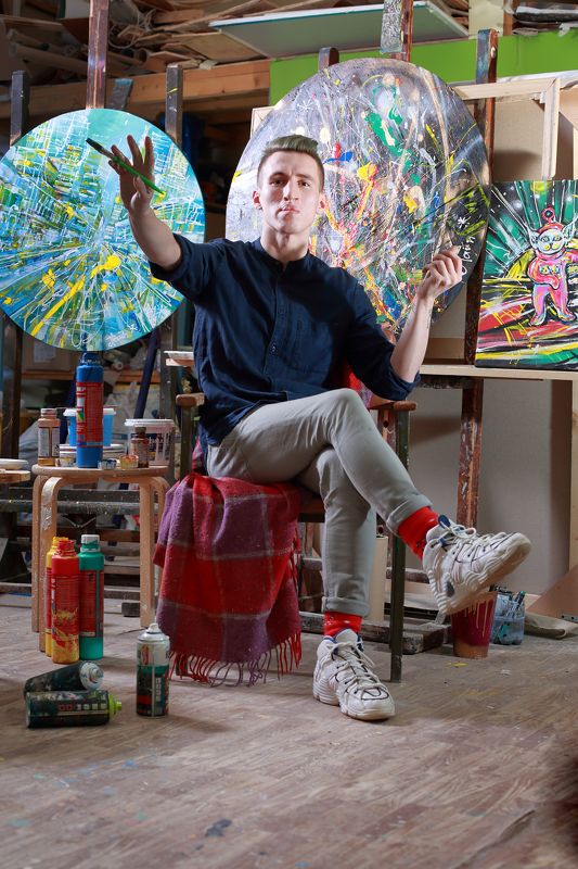 Портрет художника Максима Пайпа фото превью