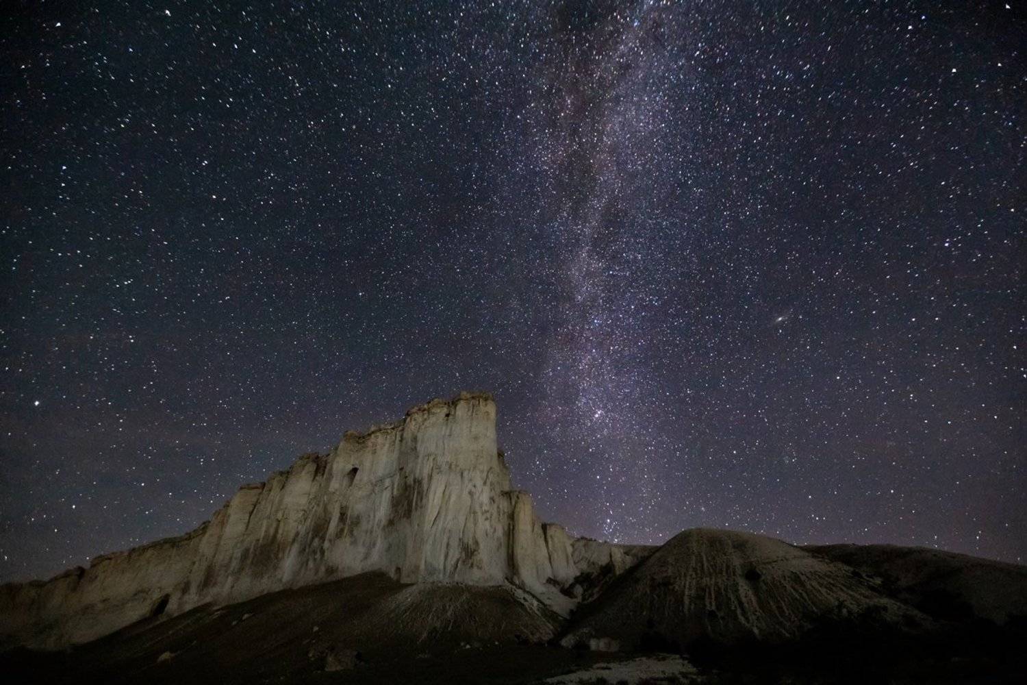 крым, ночь,млечный путь, звезды, белая скала, россия, пейзаж, фототур, природа, Elena Pakhalyuk