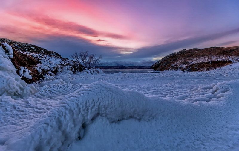 Байкал, Малое море, Хадарта, декабрь, 2018 На цыпочках лишь то смотреть...и таять фото превью