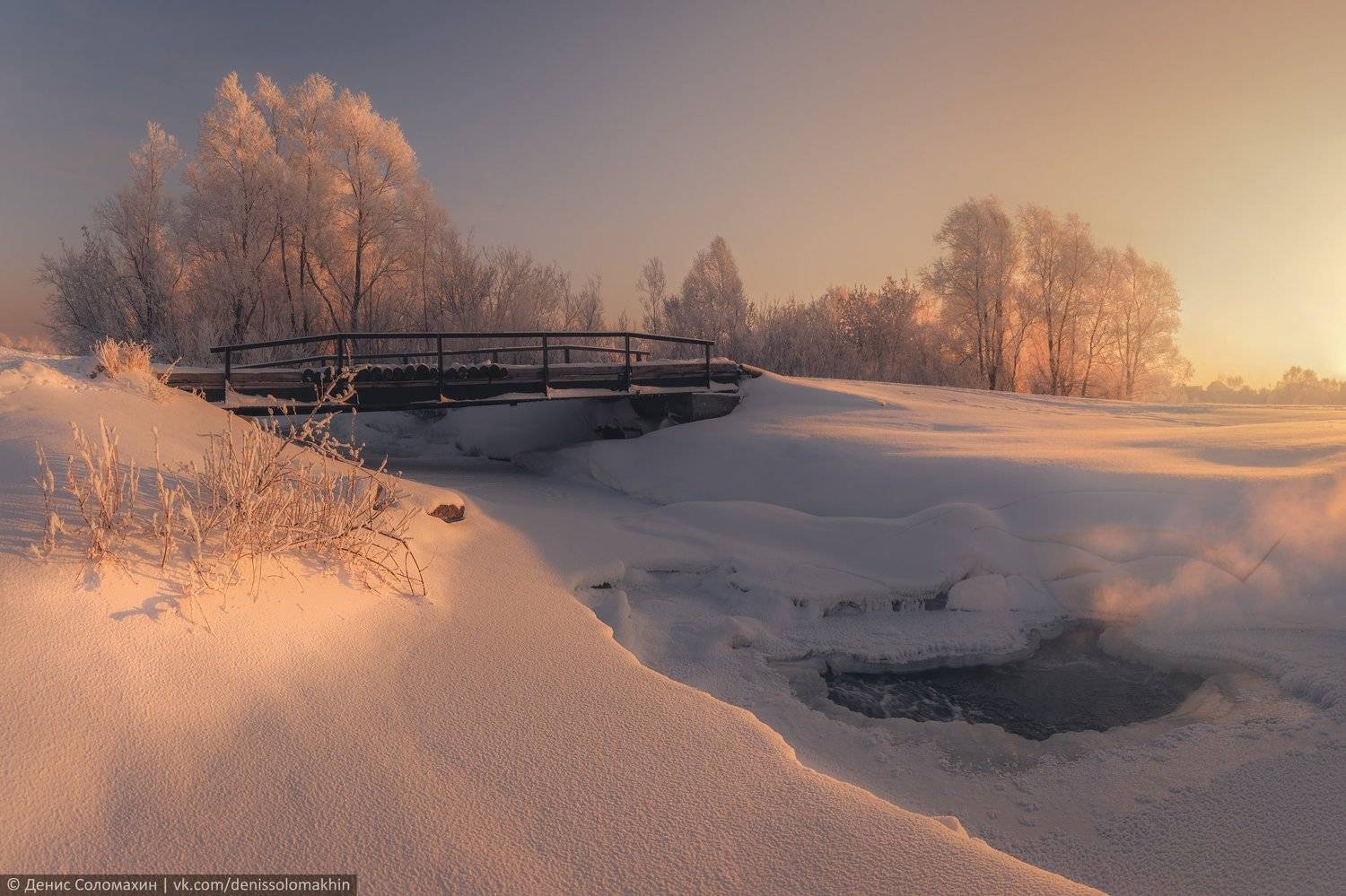 #новоалтайск, #алтай, #алтайскийкрай, #зима, #река, #иней, #куржак, #утро, #рассвет, #новыйгод, #чесноковка, #пейзаж, #зимнийпейзаж, Денис Соломахин