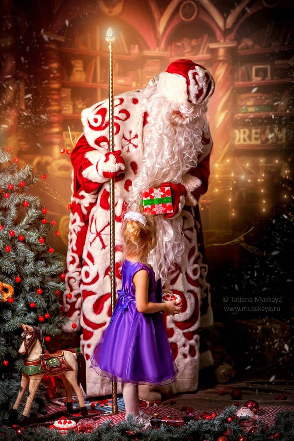 новогодняя фотосессия, Мусская Татьяна