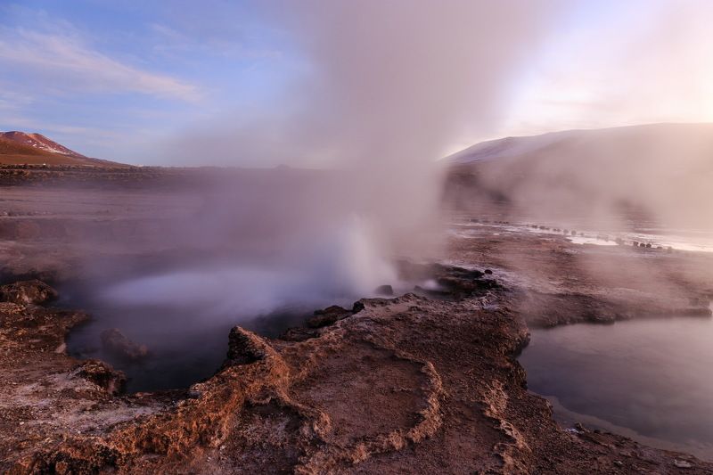 Чили, Алтиплано, Гейзер Гейзер  фото превью