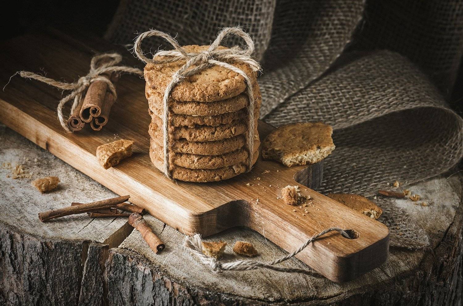 еда печенье пень текстура, Иван Накалюжный