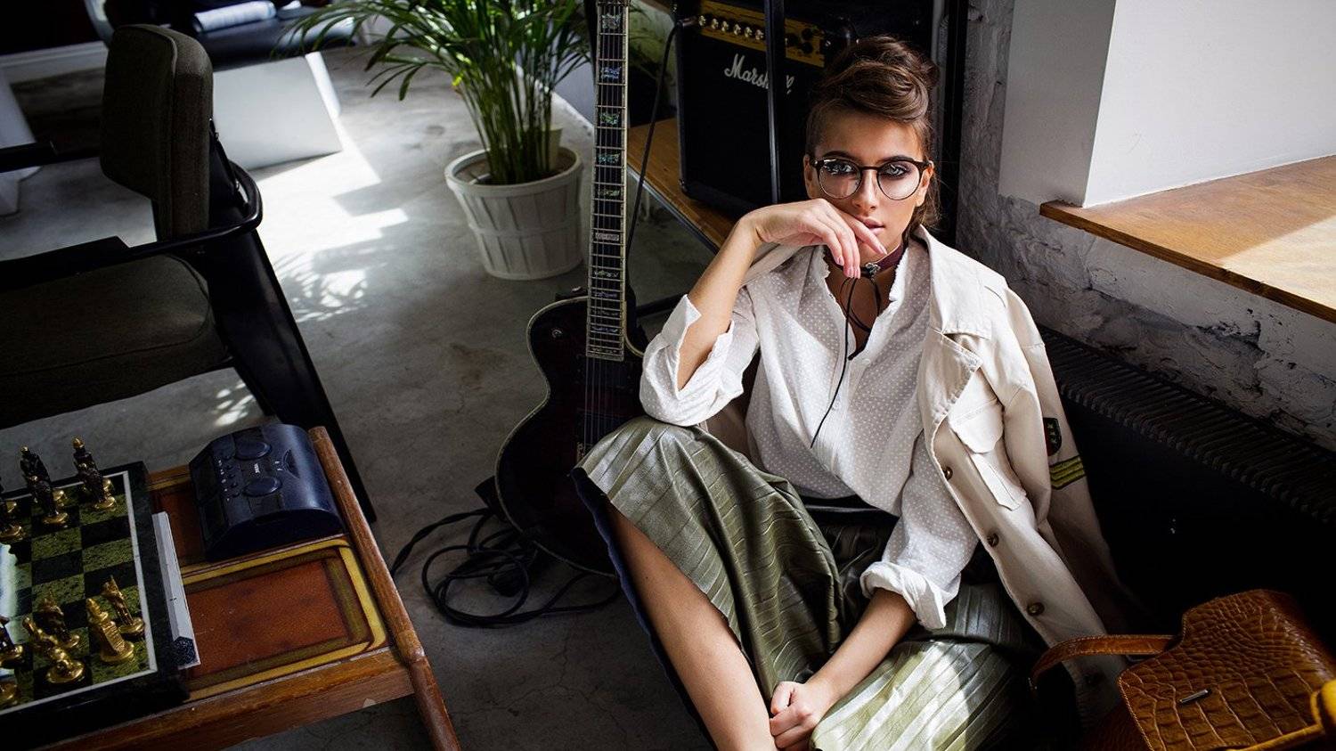 портрет, девушка, красота, гламур, Тина Рузина