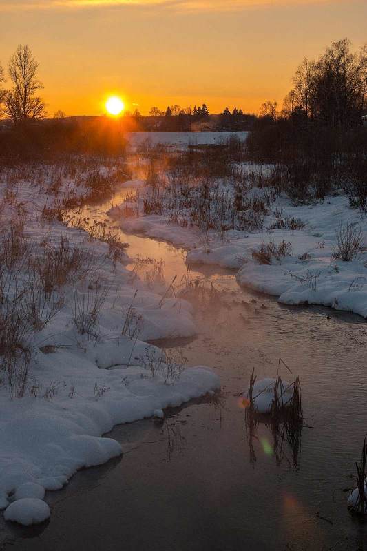 Утиный закат фото превью