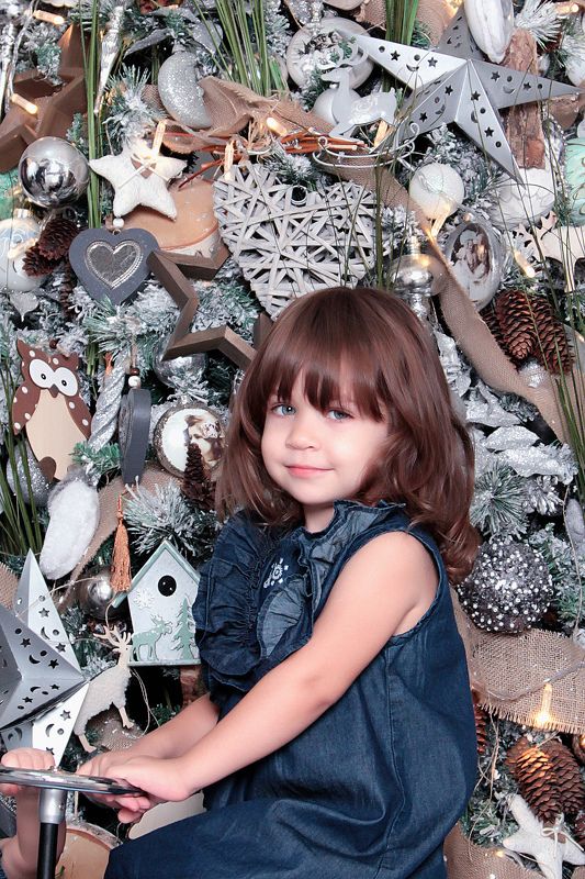 дети, портрет, рождество Рождество фото превью