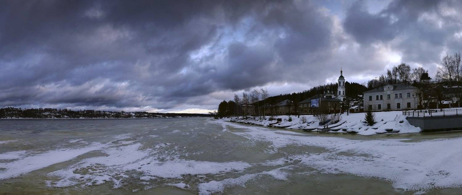 Плес, зима, Евгений Гаганов
