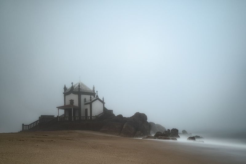 portugal,kapele,mist,morning,minimalismus,long exposure,travel,photo hunter kapele фото превью