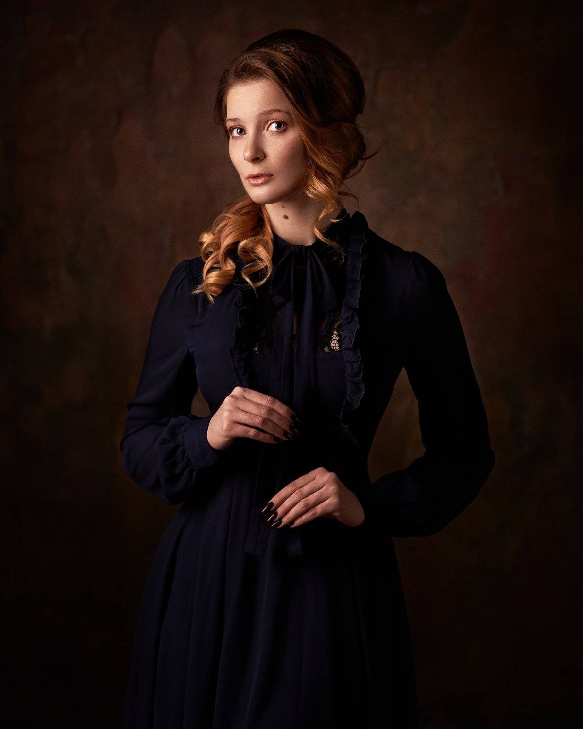 pyzhikphoto, портрет, классика, классический портрет, портрет девушки, женский портрет, portrait, classic, art, красавица, фото, девушка, кудри, винтаж, Максим Пыжик