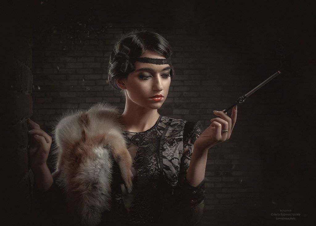 фото в образе, стилизованное фото, стиль, ретро, элегантность, Ольга Бурмистрова