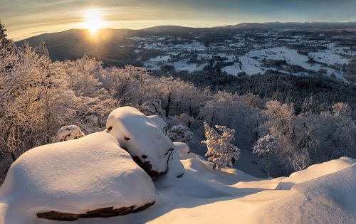 WInter sunrise
