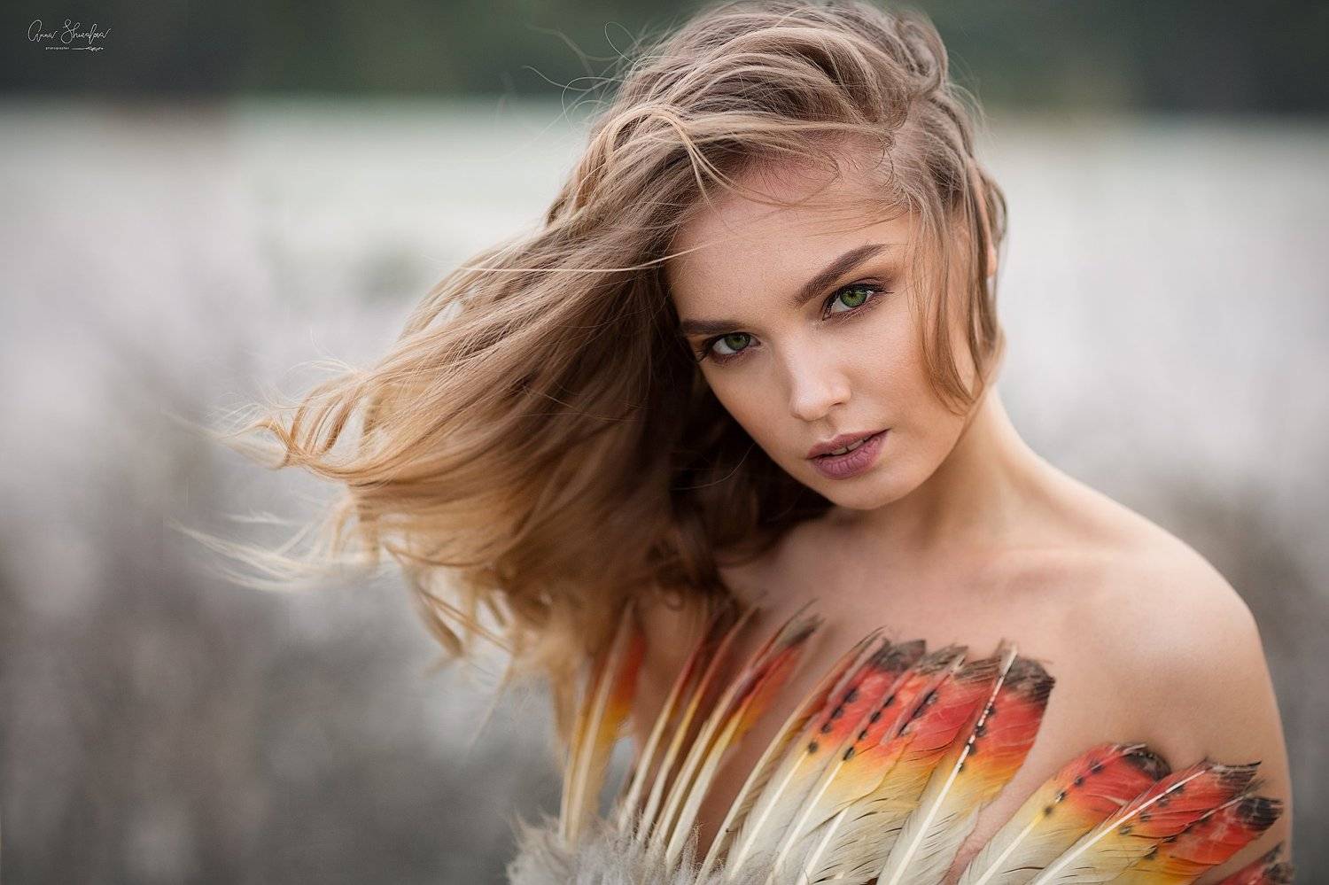 портрет красота девушка арт, Анна Шувалова