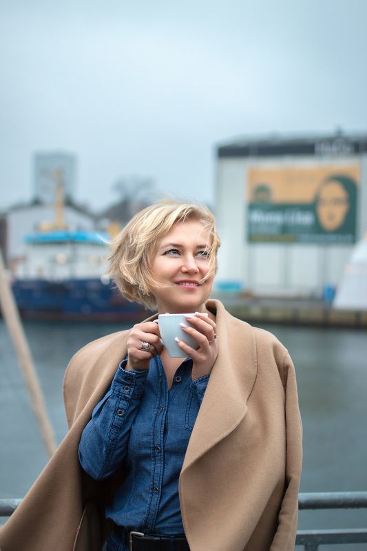 Утро в порту фото превью