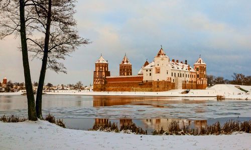Мирский замок.Беларусь