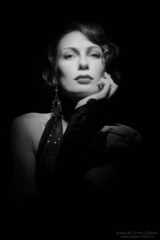 portrait,glamour,studio,dmitry osipov Mademoiselle Fatale фото превью