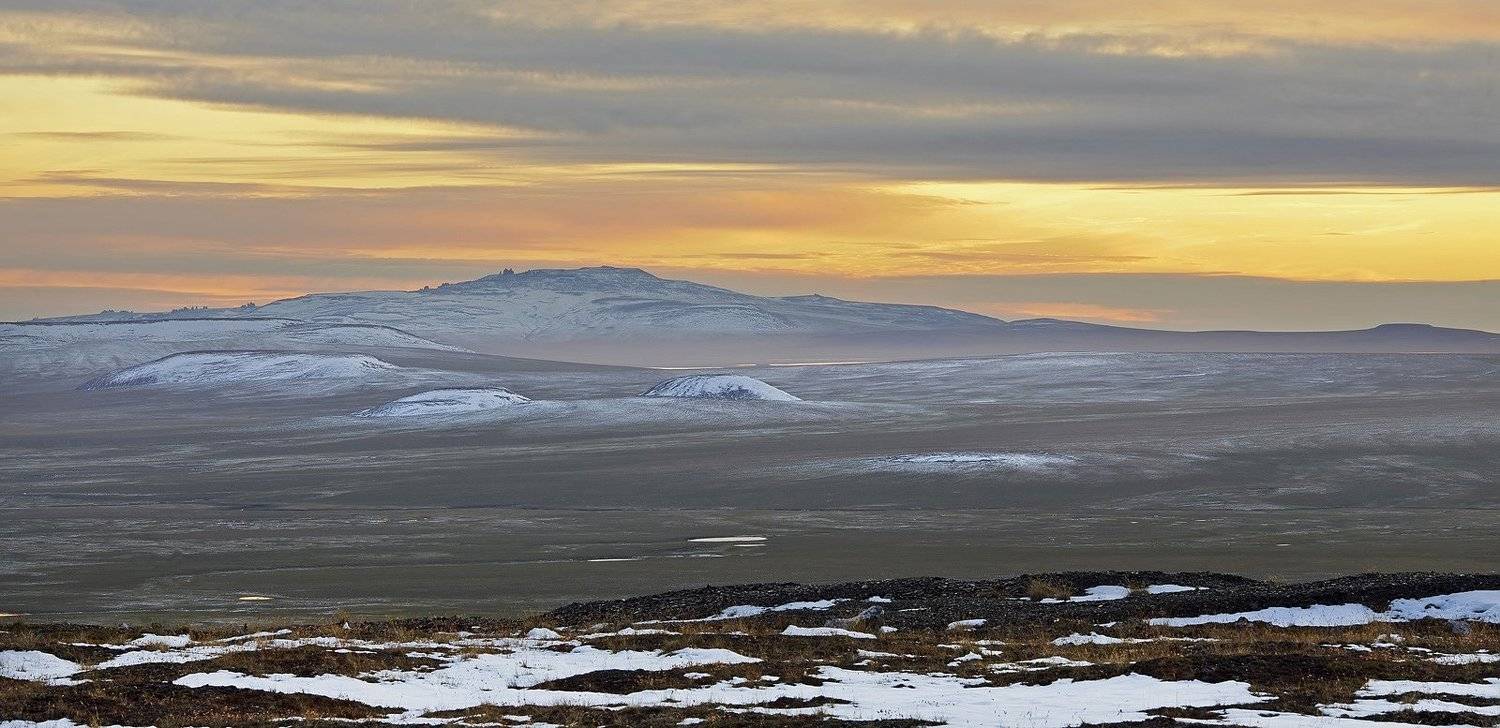 россия чукотка, лето, сопки, небо, облака, тундра, свет, пейзаж, природа, север,, Сергей Шульга