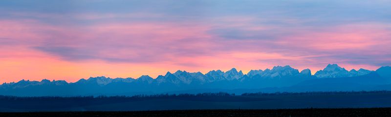 там за горами садилось солнце... фото превью
