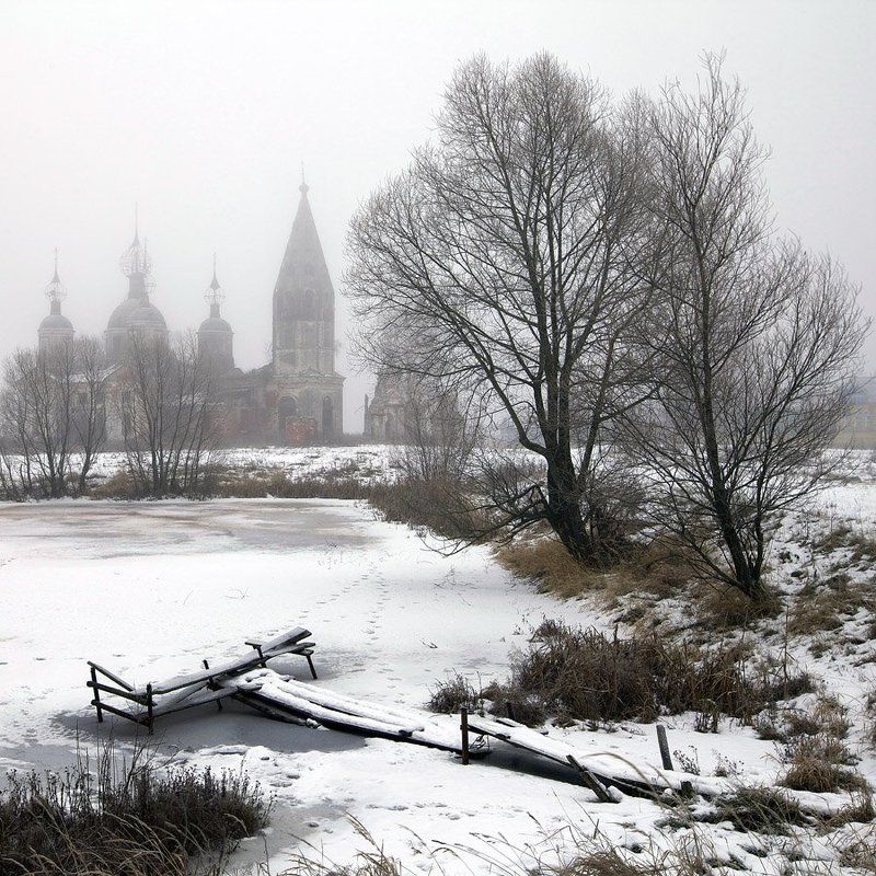 Это в городе тепло и сыро,а за городом зима,зима,зима. фото превью