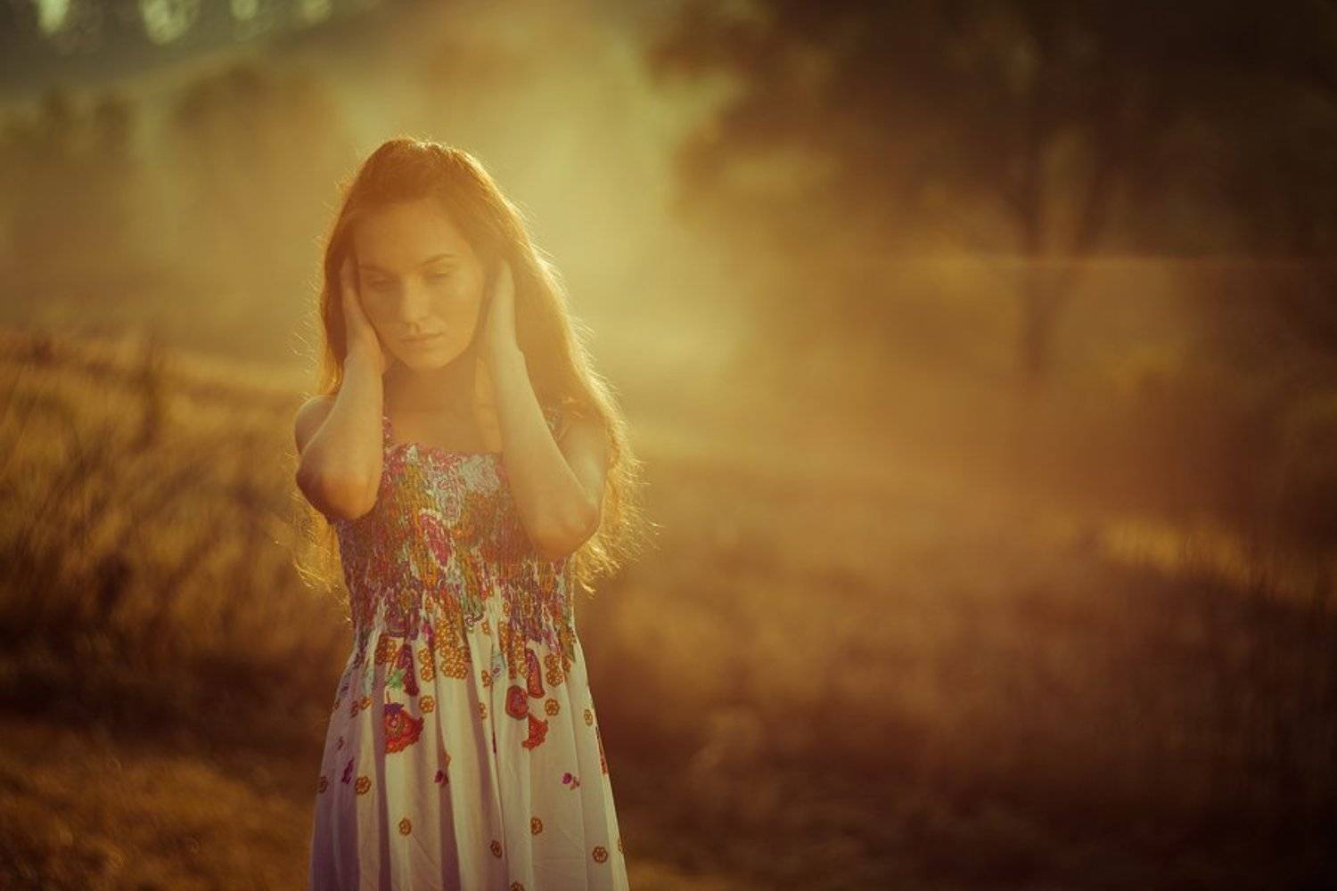 портрет, девушка, рассвет, гелиос 40, Евгений Флур