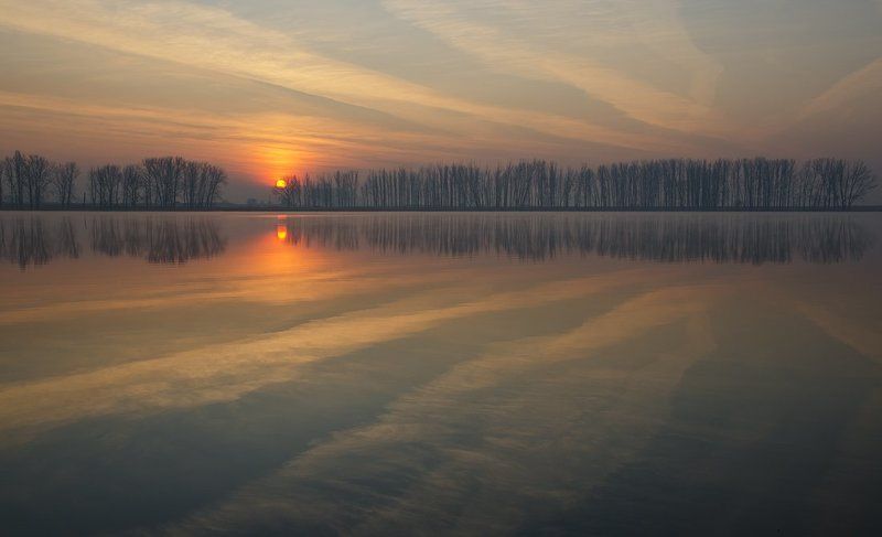 Sky Lines Sunrise
