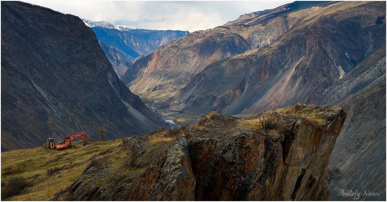 горный алтай, чулышман, каньон, Анатолий Иванов