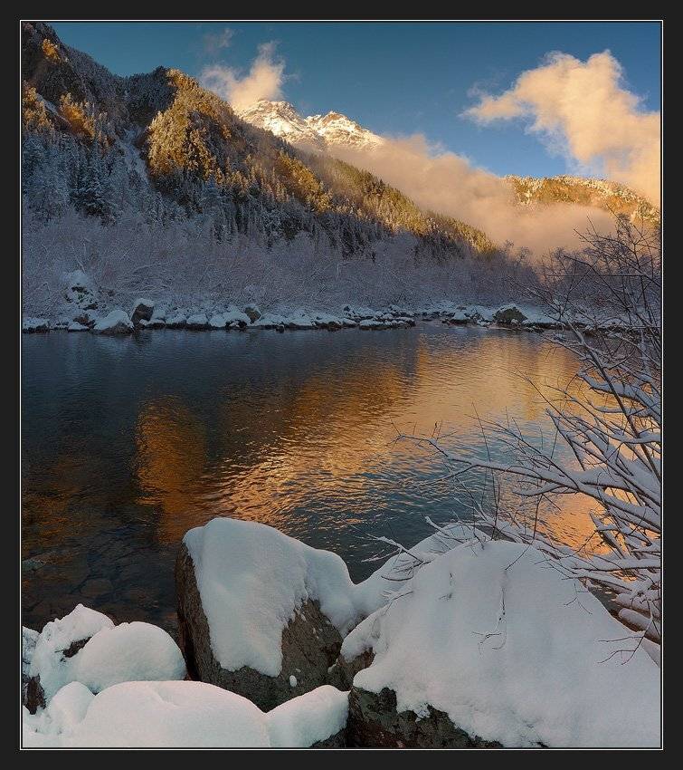 кавказ, горы, озеро, бадуки, Николай Стюбко