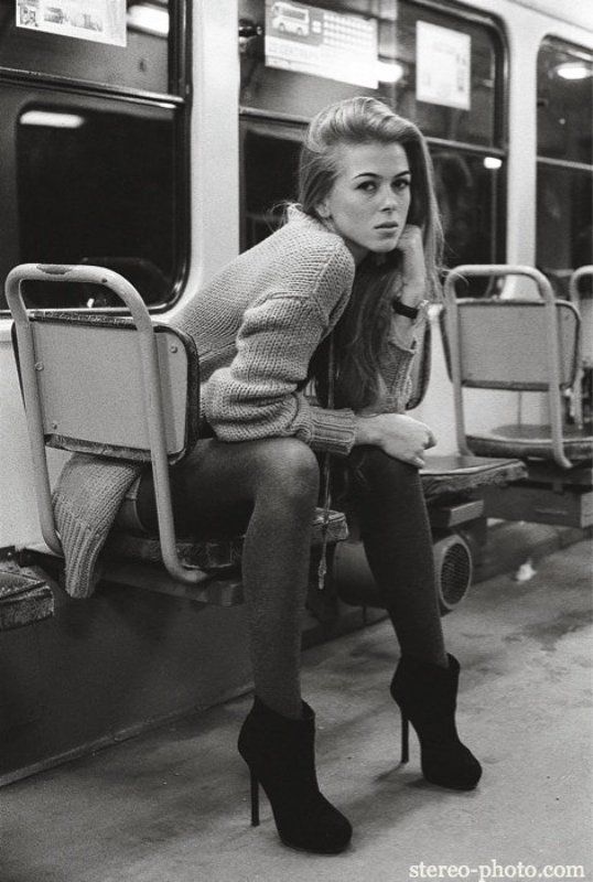 пленка, портрет, зенит, девушка, чб, трамвай Джулианна фото превью