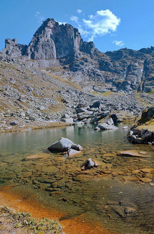 Два взгляда на пик Молодежный. фото превью