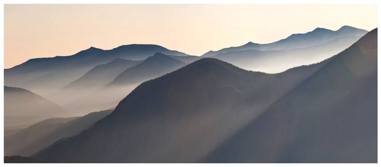 горы,рассвет,туман,свет,карпаты, trinitrotoluol