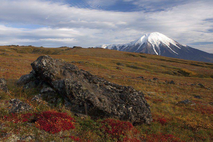 камчатка, вулкан, толбачик, осень, Денис Будьков