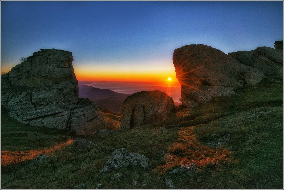 крым, осень, утро, демирджи, АНАТОЛИЙ ДОВЫДЕНКО