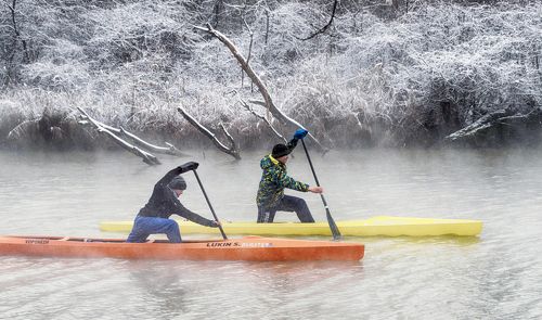Кубанские байдарочники или всадники зимней реки.