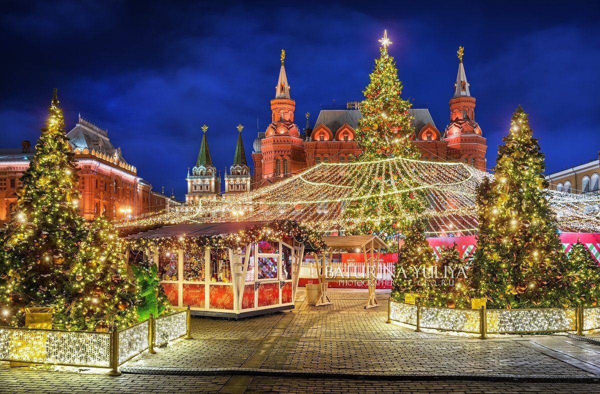 москва, новый год, манежная площадь, Юлия Батурина