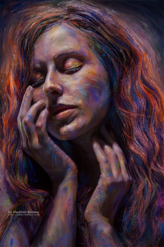 арт-ню, Владимир Бероеа, Vladimir Beroev, ню, nude, boduart, фотосессия, beauty, бьюти, бодиарт, голая, naked, фотосет #Paintude. Scene 6 фото превью