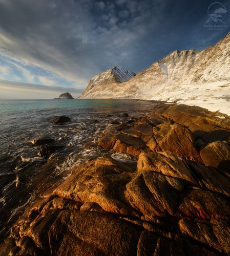 Haukland beach